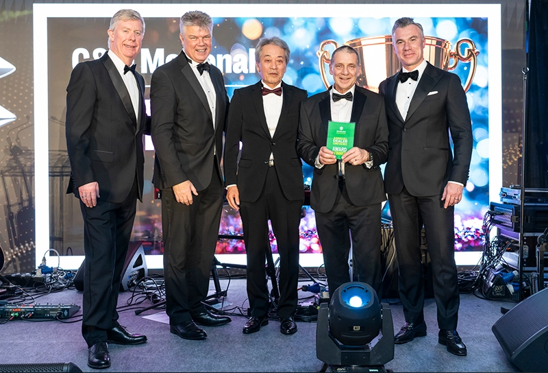 SUZUKI UK REGIONAL DEALER OF THE YEAR WINNER 2025