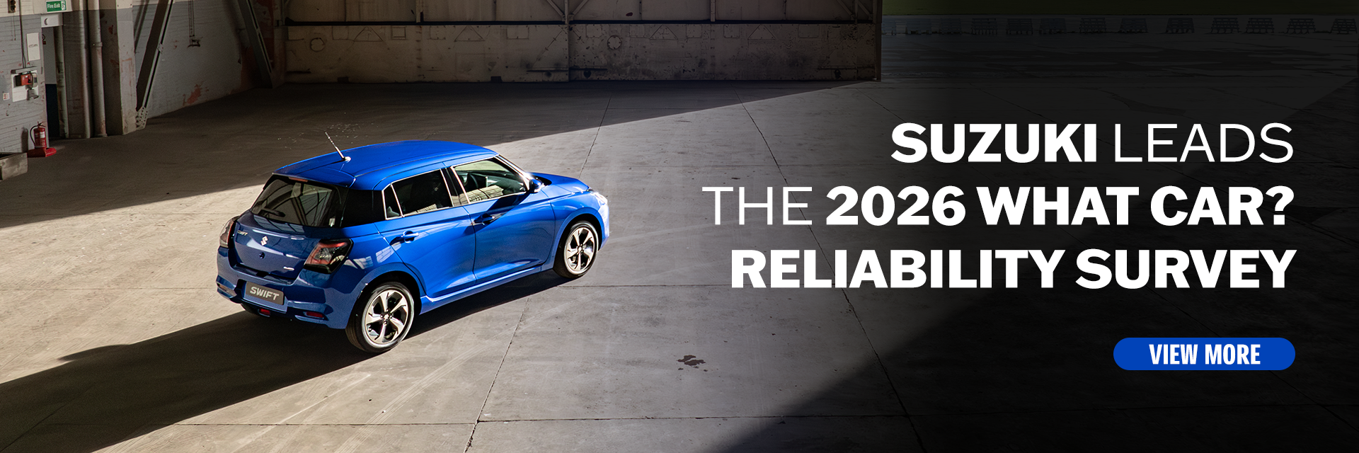 Suzuki leads the 2026 What Car? - News Banner